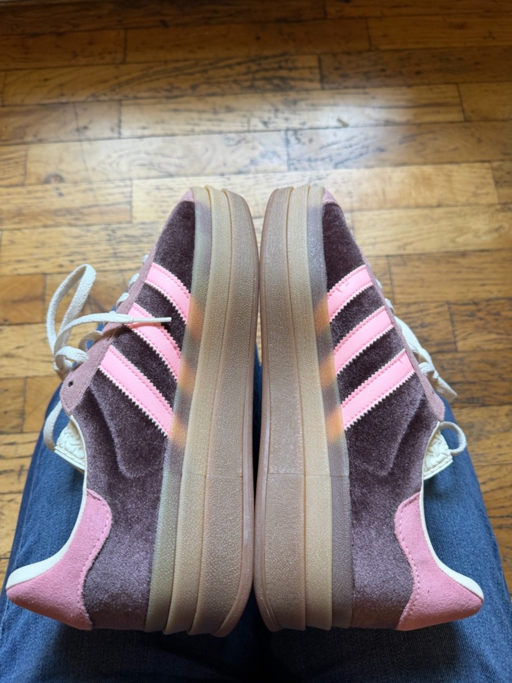 🔥NEW🔥adidas shadow brown / warm clay / glow pink - Picture 3 of 7